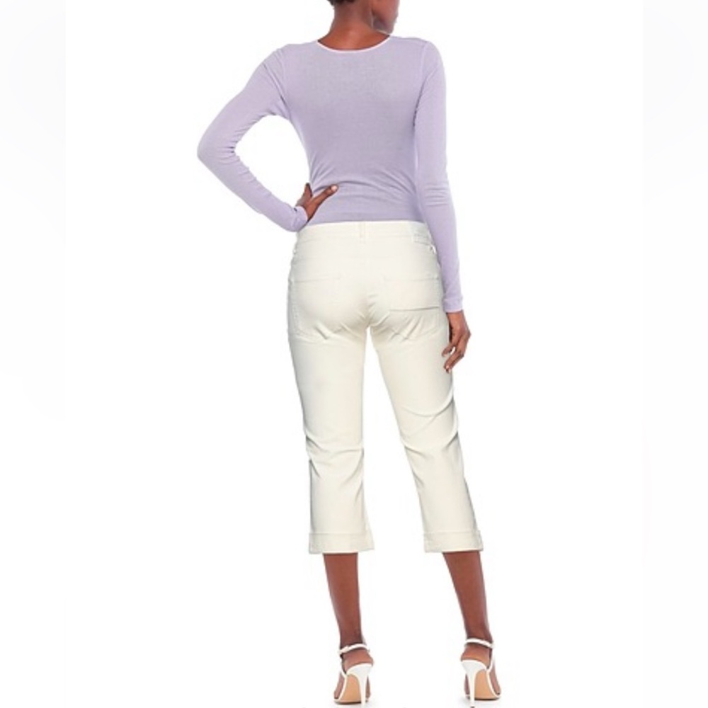 Care Label Luxury White Denim Size 28 - Picture 2 of 8